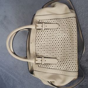 Cream Kate Spade satchel